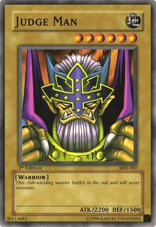 Image for Judge Man (SDK-007) (SDK) - YuGiOh