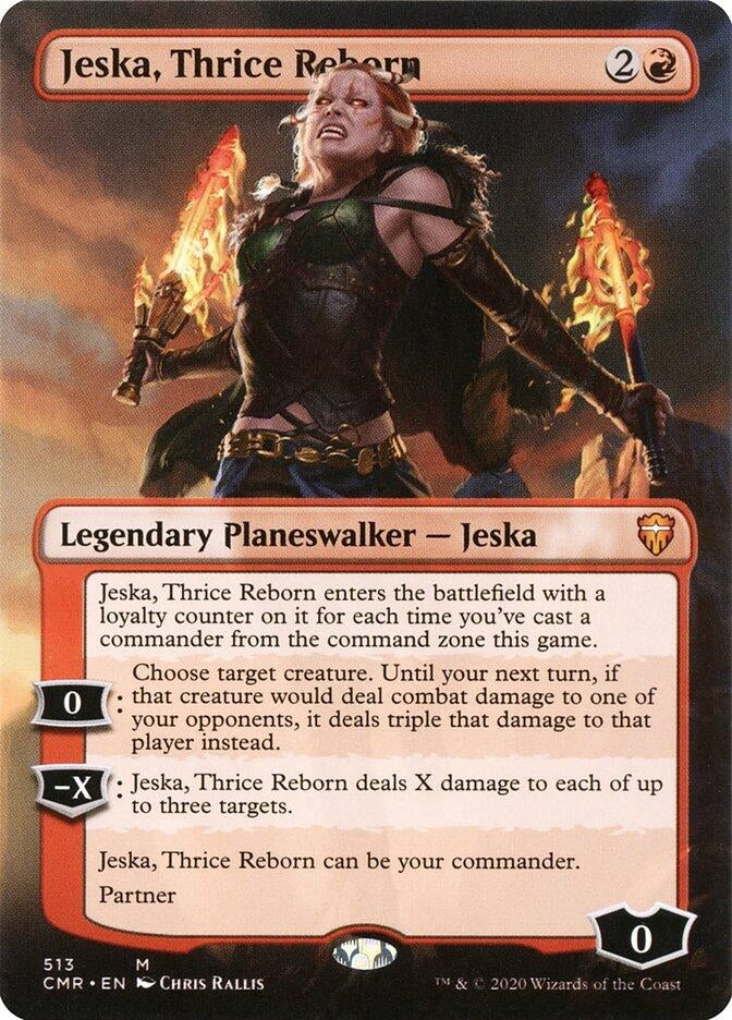 Image for Jeska, Thrice Reborn (Borderless) (513) (Commander Legends) - Magic: The Gathering