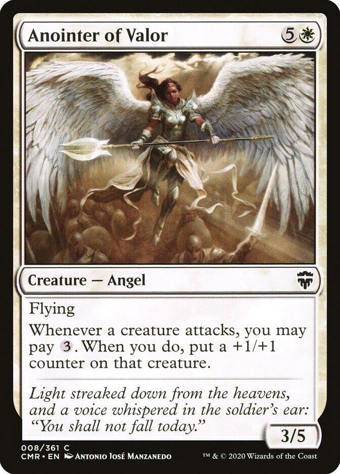 Image for Anointer of Valor (8) (Commander Legends) - Magic: The Gathering