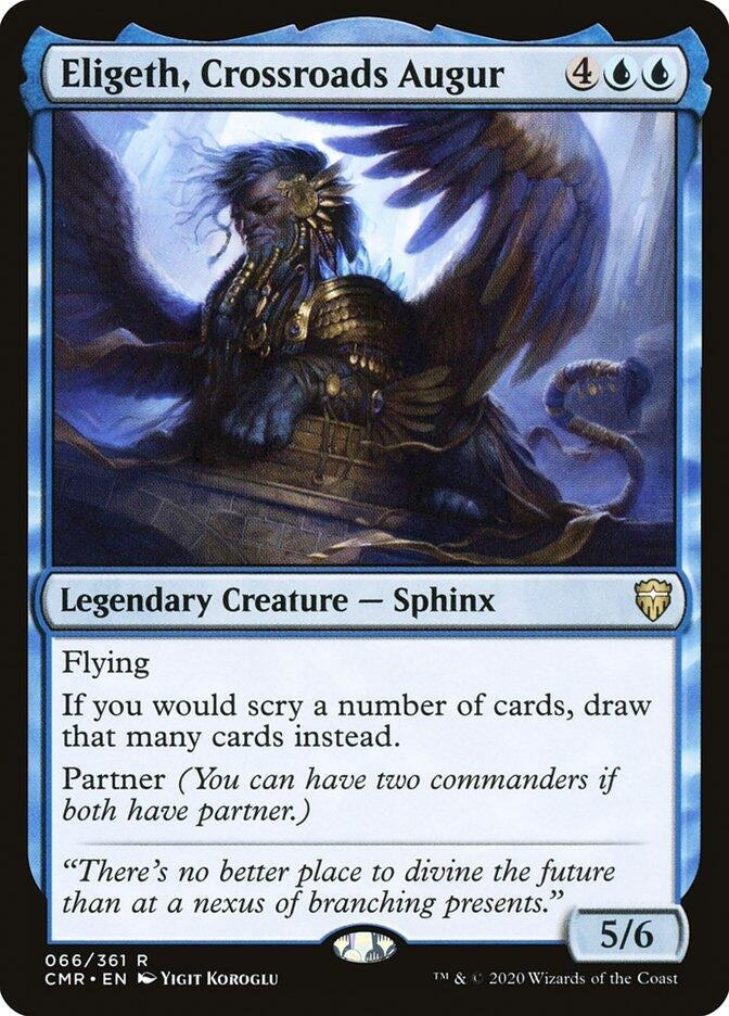 Image for Eligeth, Crossroads Augur (66) (Commander Legends) - Magic: The Gathering