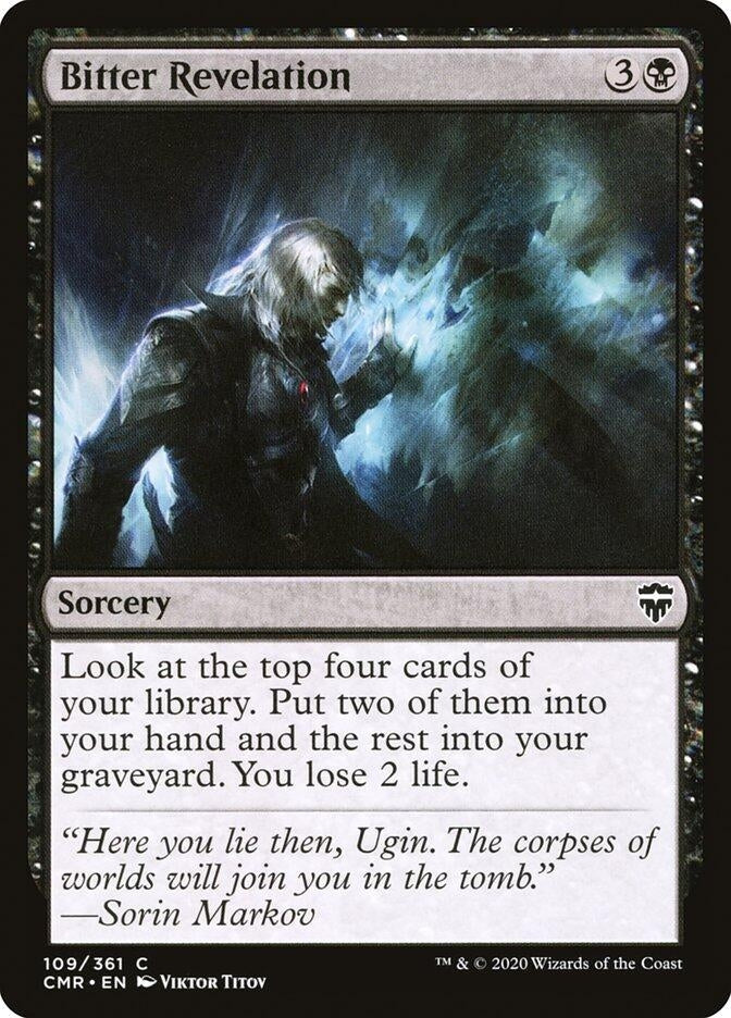 Image for Bitter Revelation (109) (Commander Legends) - Magic: The Gathering