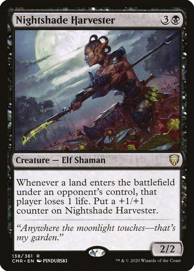 Image for Nightshade Harvester (138) (Commander Legends) - Magic: The Gathering