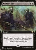 Image for Necrotic Hex (Extended Art) (649) (Commander Legends) - Magic: The Gathering