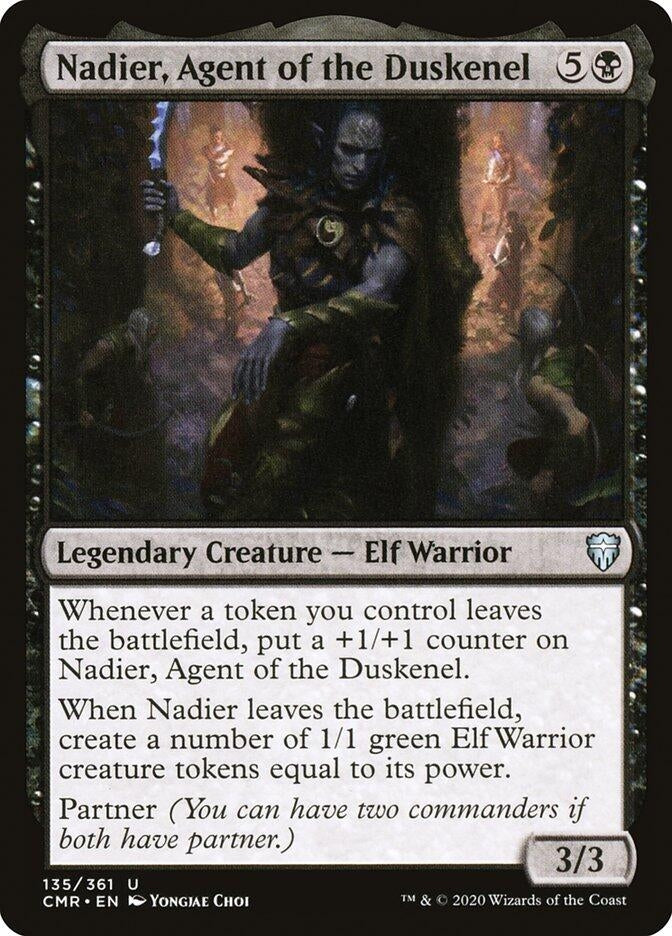 Image for Nadier, Agent of the Duskenel (135) (Commander Legends) - Magic: The Gathering