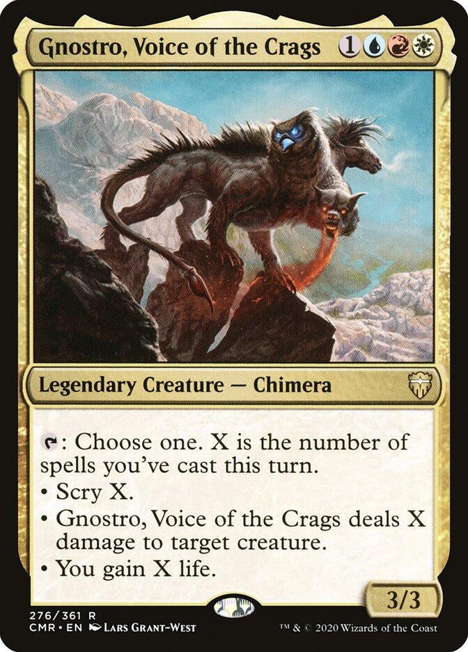 Image for Gnostro, Voice of the Crags (276) (Commander Legends) - Magic: The Gathering