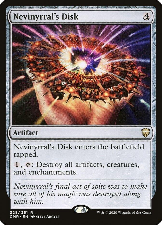 Image for Nevinyrral's Disk (328) (Commander Legends) - Magic: The Gathering