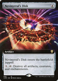 Image for Nevinyrral's Disk (Extended Art) (696) (Commander Legends) - Magic: The Gathering