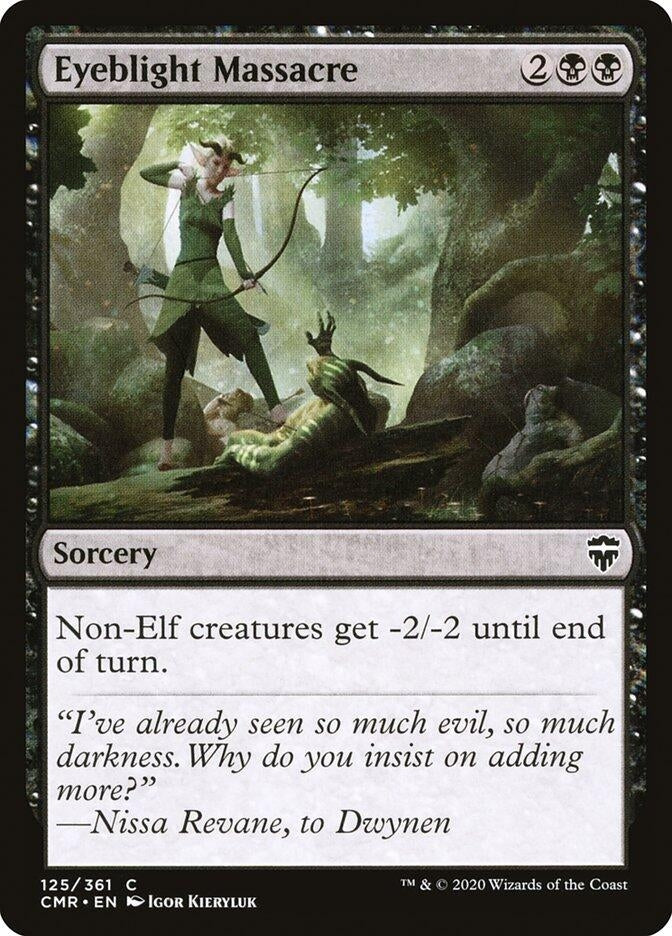 Image for Eyeblight Massacre (125) (Commander Legends) - Magic: The Gathering