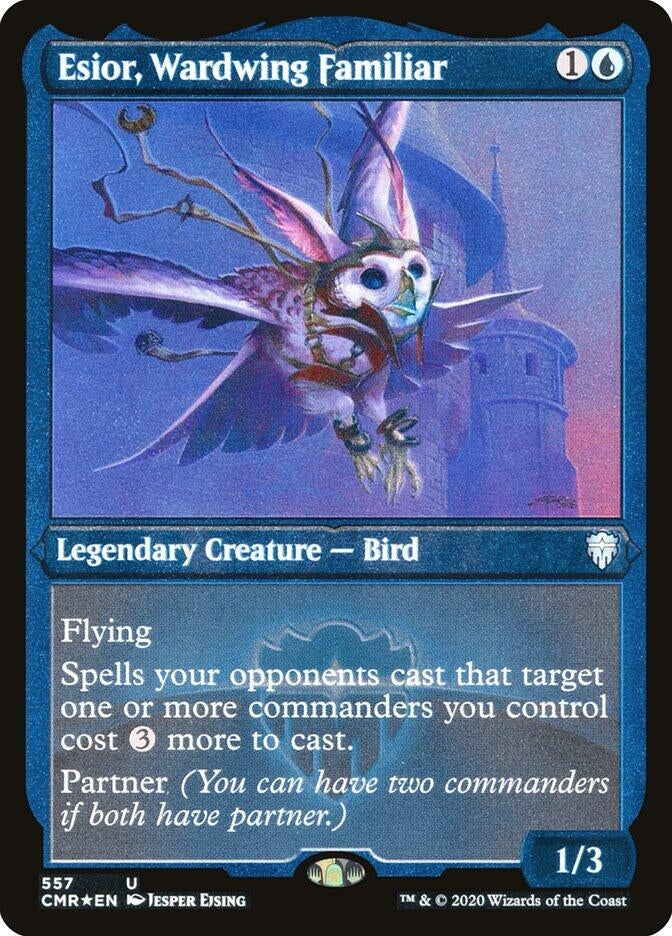 Image for Esior, Wardwing Familiar (Foil Etched) (557) (Commander Legends) - Magic: The Gathering