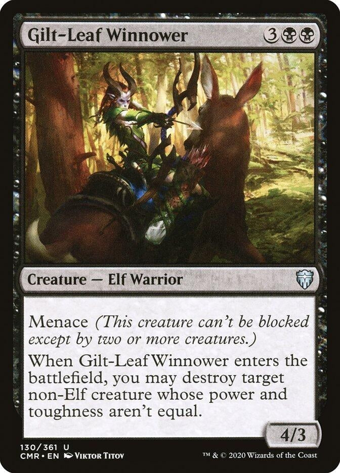 Image for Gilt-Leaf Winnower (130) (Commander Legends) - Magic: The Gathering