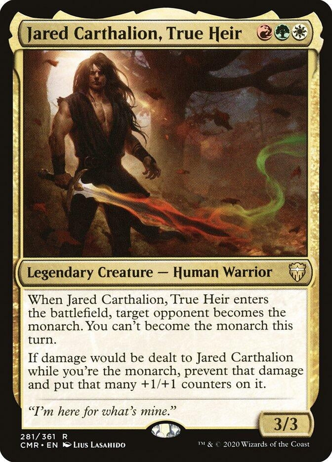 Image for Jared Carthalion, True Heir (281) (Commander Legends) - Magic: The Gathering