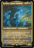 Image for Karador, Ghost Chieftain (Foil Etched) (521) (Commander Legends) - Magic: The Gathering