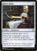 Image for Hero's Blade (314) (314) (Commander Legends) - Magic: The Gathering