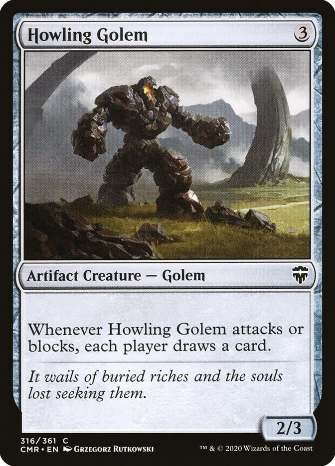Image for Howling Golem (316) (Commander Legends) - Magic: The Gathering