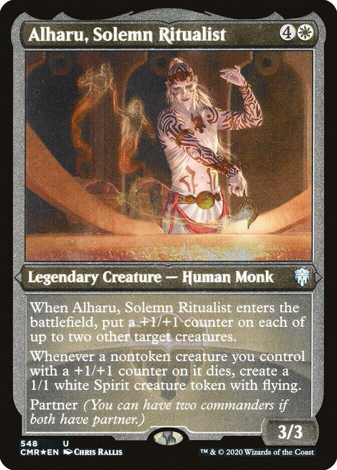 Image for Alharu, Solemn Ritualist (Foil Etched) (548) (Commander Legends) - Magic: The Gathering