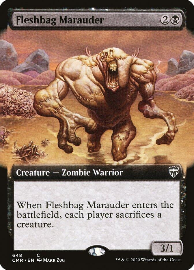 Image for Fleshbag Marauder (Extended Art) (648) (Commander Legends) - Magic: The Gathering