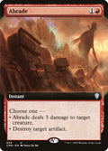Image for Abrade (Extended Art) (659) (Commander Legends) - Magic: The Gathering