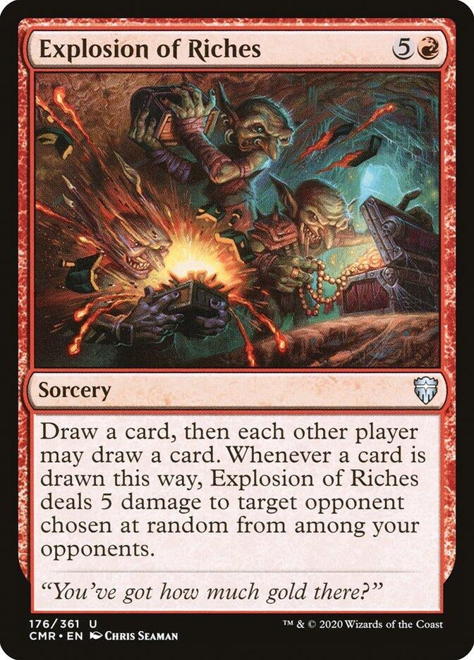 Image for Explosion of Riches (176) (Commander Legends) - Magic: The Gathering