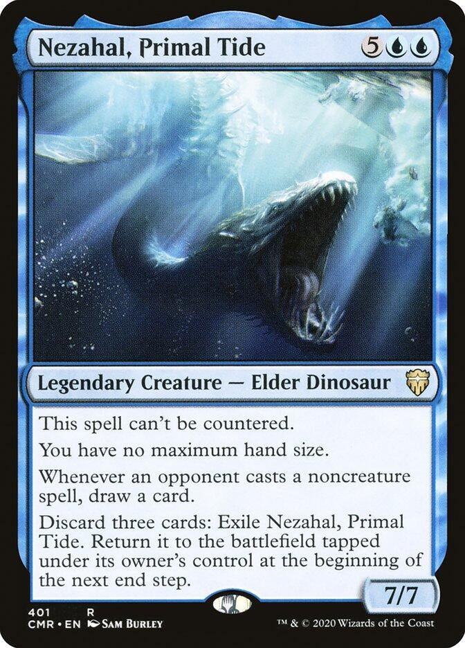 Image for Nezahal, Primal Tide (401) (Commander Legends) - Magic: The Gathering