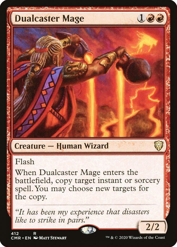 Image for Dualcaster Mage (412) (Commander Legends) - Magic: The Gathering