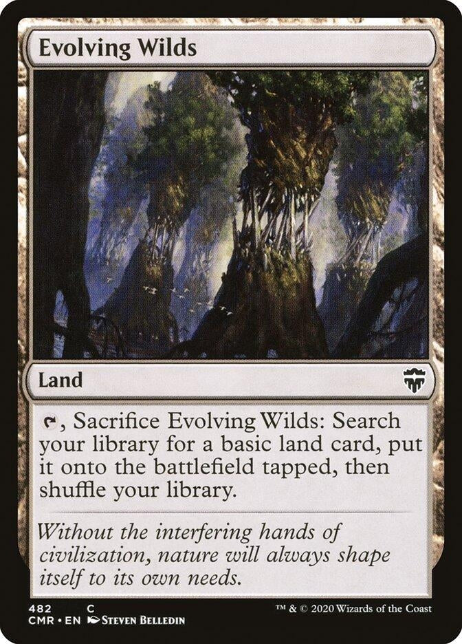 Image for Evolving Wilds (482) (Commander Legends) - Magic: The Gathering