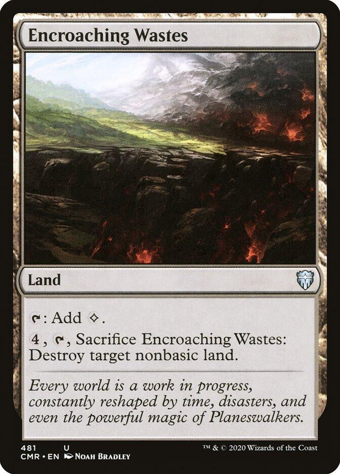 Image for Encroaching Wastes (481) (Commander Legends) - Magic: The Gathering
