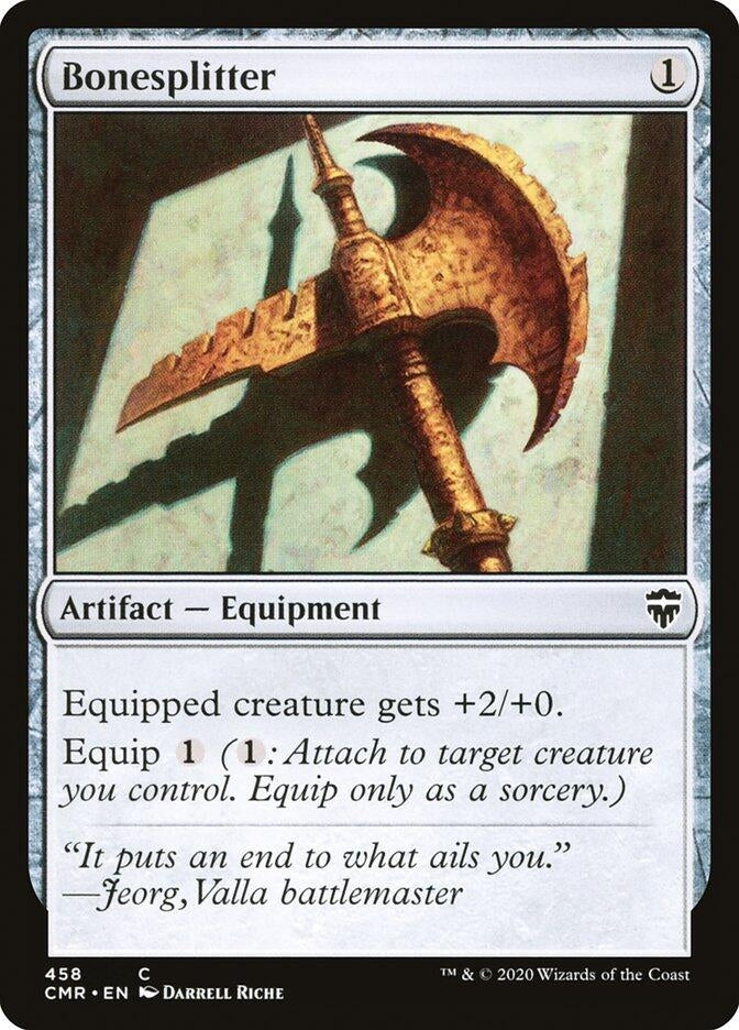 Image for Bonesplitter (458) (Commander Legends) - Magic: The Gathering
