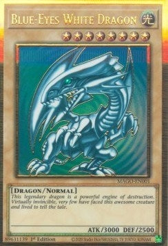 Blue-Eyes White Dragon (MAGO-EN001) (MAGO)