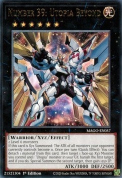 Image for Number 39: Utopia Beyond (MAGO-EN057) (MAGO) - YuGiOh