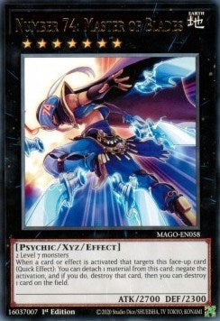 Image for Number 74: Master of Blades (MAGO-EN058) (MAGO) - YuGiOh