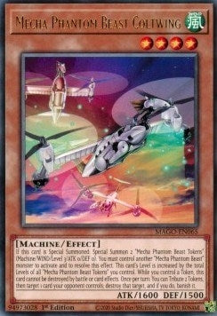 Image for Mecha Phantom Beast Coltwing (MAGO-EN065) (MAGO) - YuGiOh