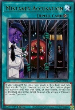 Image for Mistaken Accusation (MAGO-EN081) (MAGO) - YuGiOh