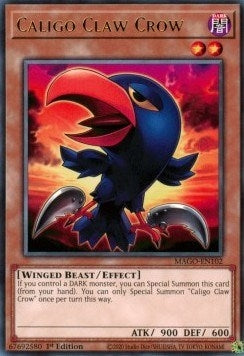 Image for Caligo Claw Crow (MAGO-EN102) (MAGO) - YuGiOh