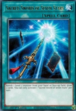 Image for Sacred Sword of Seven Stars (MAGO-EN150) (MAGO) - YuGiOh