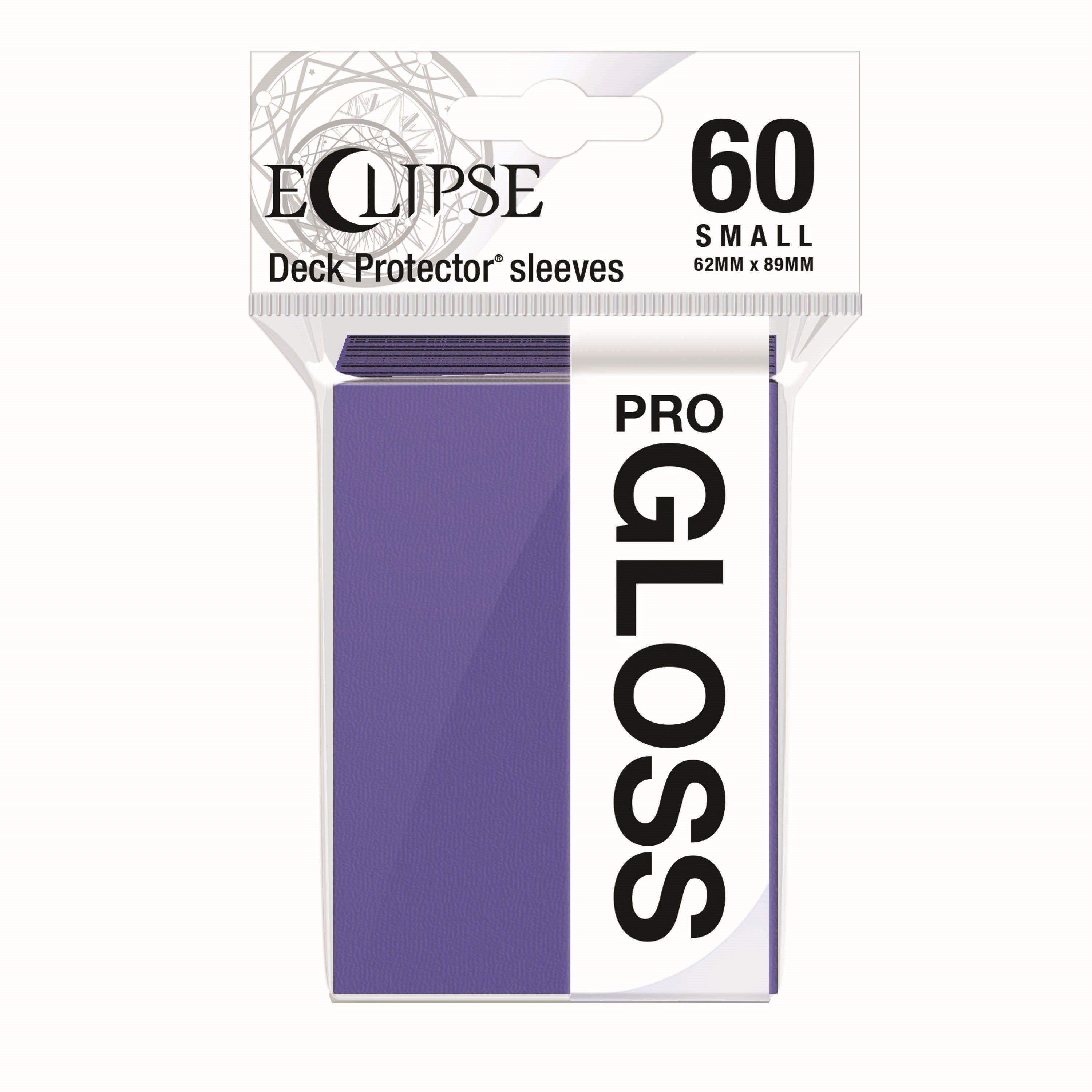 Image for PRO-Gloss Eclipse Small Deck Protector Sleeves - Royal Purple (60-Pack) - Card Sleeves