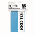Image for PRO-Gloss Eclipse Small Deck Protector Sleeves - Sky Blue (60-Pack) - Card Sleeves