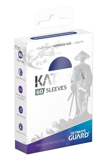 Image for Katana 2018 Small Size Sleeves - Blue (60-Pack) - Card Sleeves