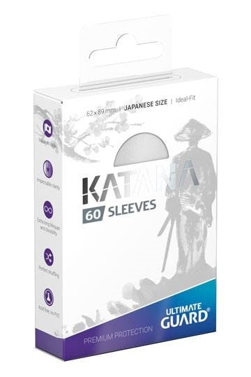 Image for Katana 2018 Small Size Sleeves - White (60-Pack) - Card Sleeves