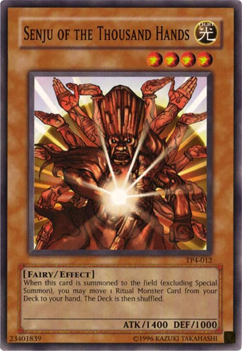 Image for Senju of the Thousand Hands (TP4-012) (TP4) - YuGiOh