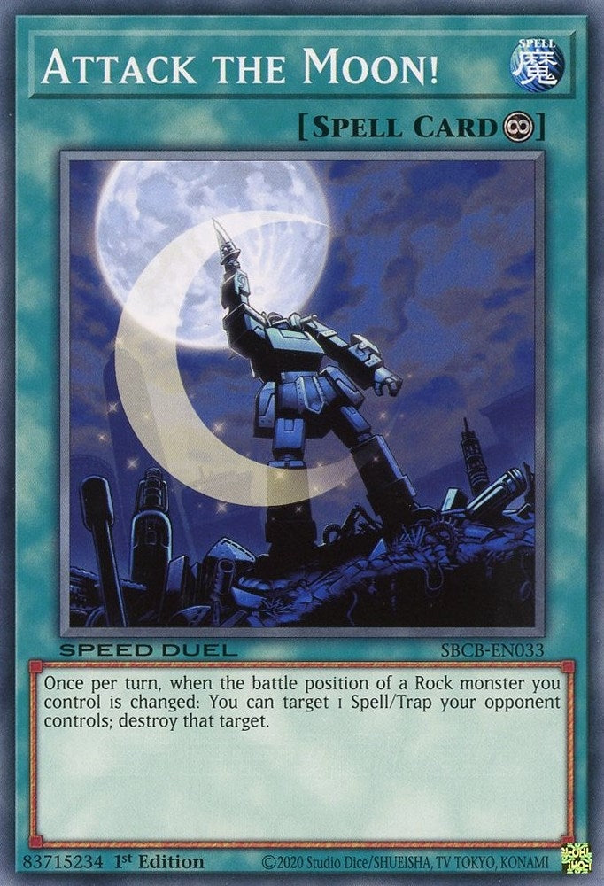 Image for Attack the Moon! (SBCB-EN033) (SBCB) - YuGiOh