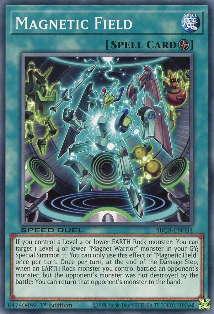 Image for Magnetic Field (SBCB-EN034) (SBCB) - YuGiOh