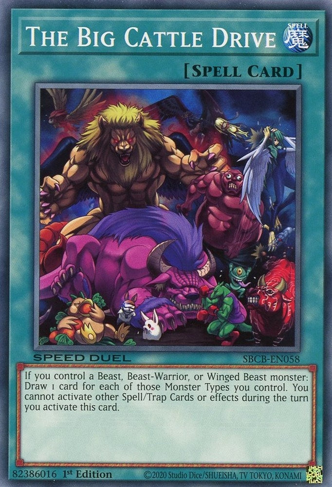 Image for The Big Cattle Drive (SBCB-EN058) (SBCB) - YuGiOh