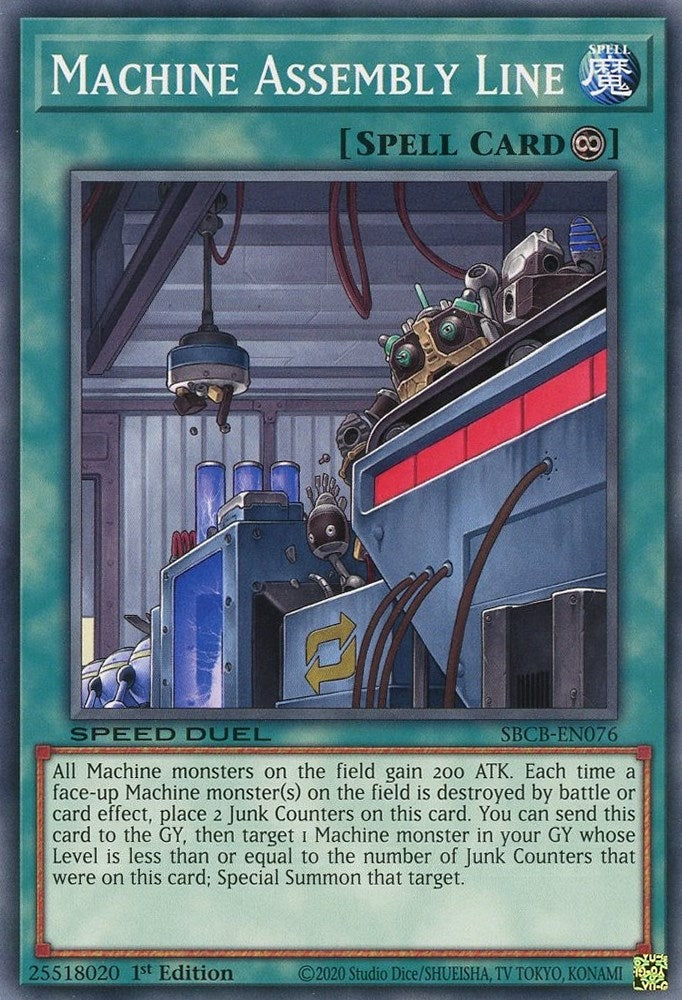 Image for Machine Assembly Line (SBCB-EN076) (SBCB) - YuGiOh