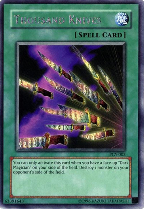 Image for Thousand Knives (PCY-003) (PCY) - YuGiOh