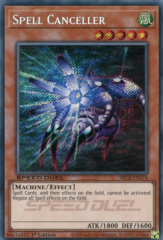 Image for Spell Canceller (Secret) (SBCB-EN174) (SBCB) - YuGiOh