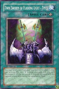 Image for Twin Swords of Flashing Light - Tryce (DCR-037) (DCR) - YuGiOh