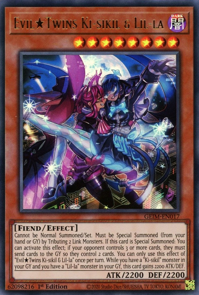 Image for Evil Twins Ki-sikil & Lil-la (GEIM-EN017) (GEIM) - YuGiOh