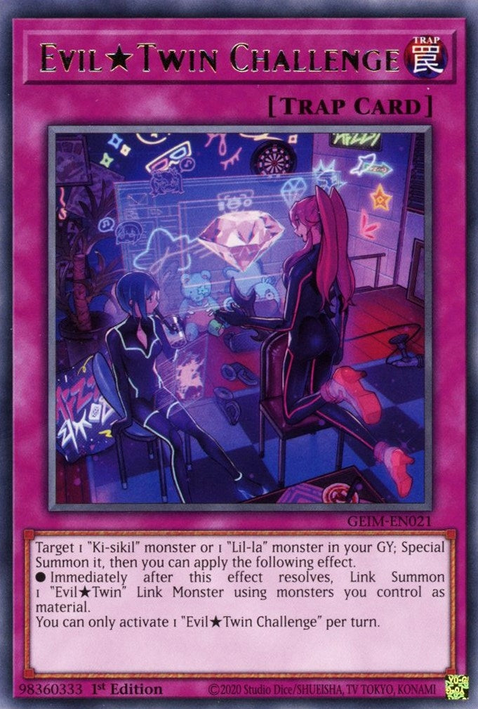 Image for Evil Twin Challenge (GEIM-EN021) (GEIM) - YuGiOh