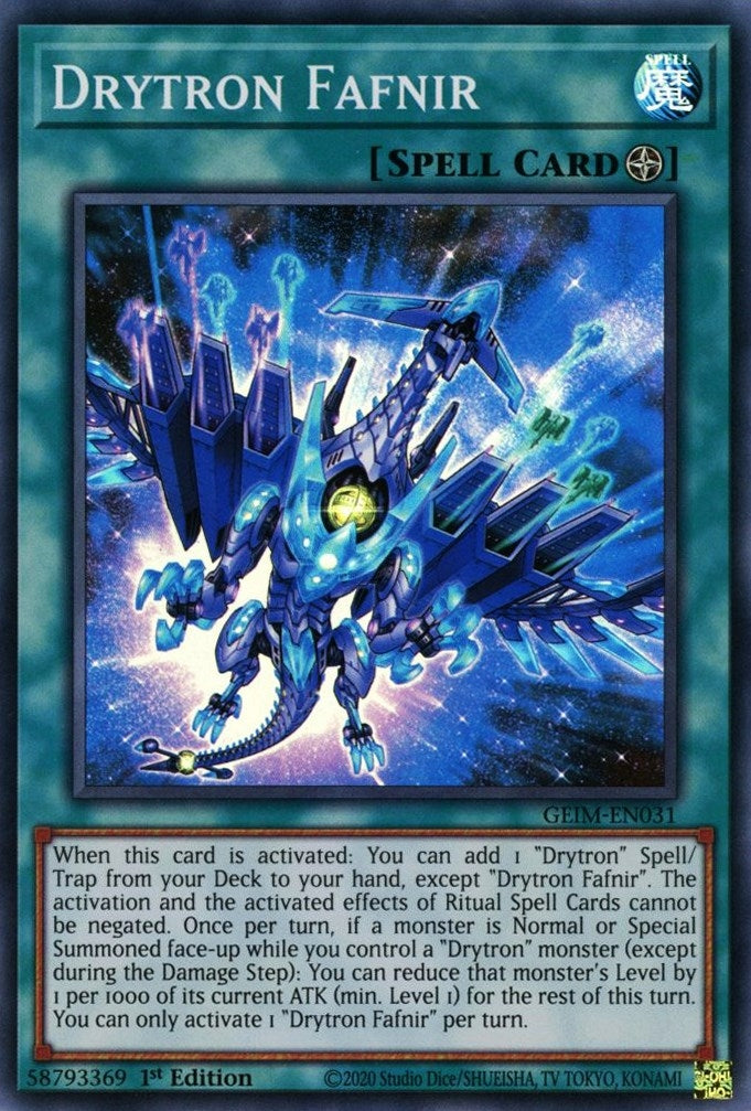 Image for Drytron Fafnir (GEIM-EN031) (GEIM) - YuGiOh