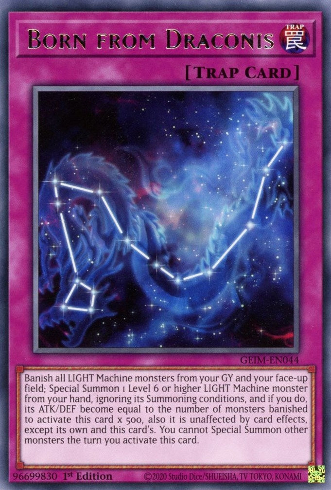 Image for Born from Draconis (GEIM-EN044) (GEIM) - YuGiOh